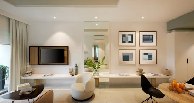 West Houston rental with polished living space