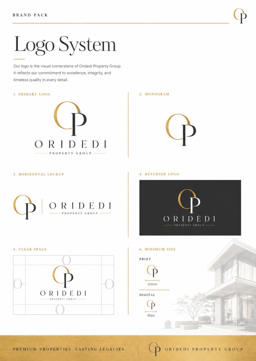 Oridedi Property Group brand pack page 2